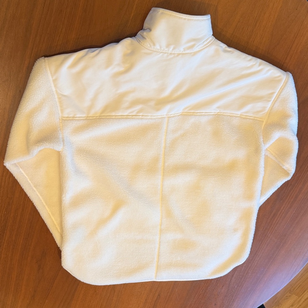 Aether Cream Fleece Quarter-Zip Pullover - Picture 8 of 12